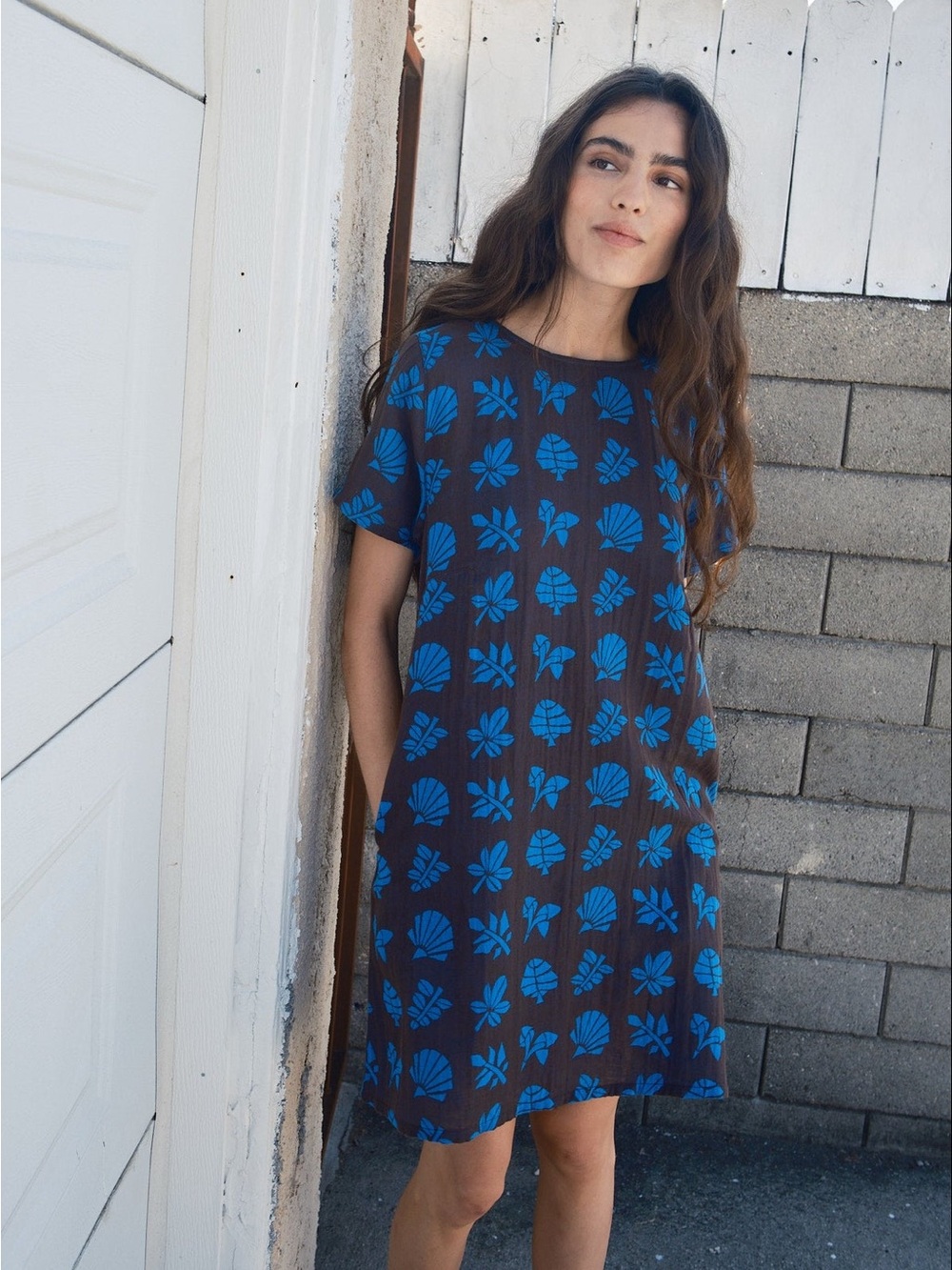Ace & Jig Riley Dress in Java, size M - Picture 4 of 5